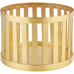 Stand-basket metal D=15,H=10.5cm gold