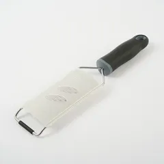 Терка с ручкой сталь нерж.,пластик ,L=315/138,B=65мм металлич.,черный, изображение 4