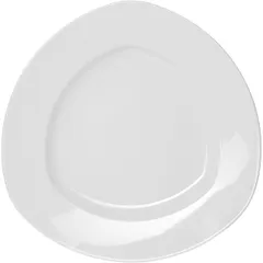 Блюдо «Рита» треугольное фарфор D=32,H=4,L=31,B=31см белый