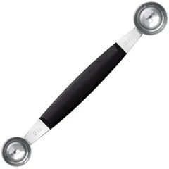 Нож-нуазетка сталь нерж.,пластик D=22/25,H=15,L=165мм черный,металлич.