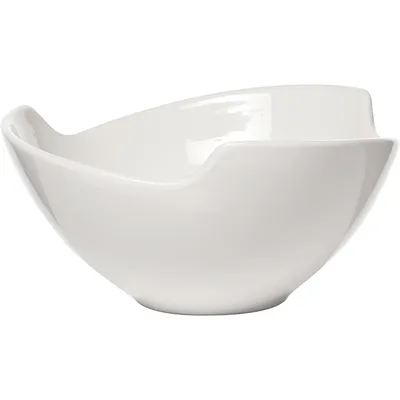 Салатник «Кунстверк» фарфор 400мл D=150,H=75мм белый, Объем по данным поставщика (мл): 400