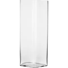 Ваза для цветов квадратная стекло ,H=37,5,L=13,B=13см прозр.