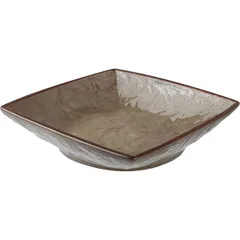 Салатник «Кунстверк» квадратный керамика 0,55л ,H=40,L=225,B=225мм зелен.