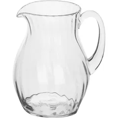 Кувшин без крышки рифленный 2л прозр., изображение 2