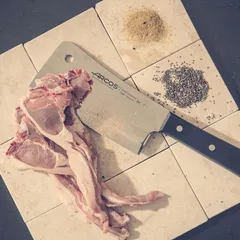 Топорик для рубки мяса «Универсал» сталь нерж.,полиоксиметилен ,L=16см черный,металлич., изображение 4