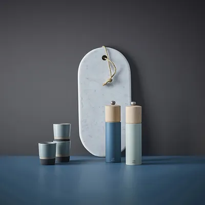 Мельница для соли «Бореал» с металлическим механизмом бук ,H=21см св.зелен., изображение 12