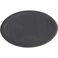 Plate “Basalt” oval ceramics ,H=15,L=350,B=229mm black,matte