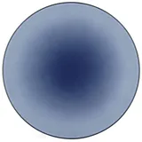 Тарелка «Экинокс» мелкая керамика D=31см синий
