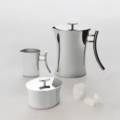 Сахарница «Бамбу» сталь нерж. 200мл металлич., изображение 2