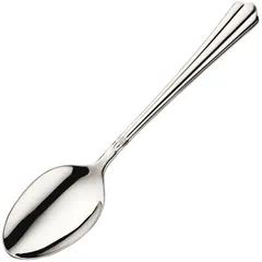 Tea spoon "Bernini"  stainless steel  metal.