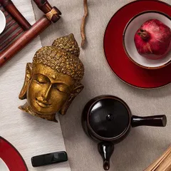 Салатник «Джаспер» фарфор 1,6л D=20,H=10,2см белый,красный, изображение 4