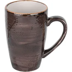 Mug “Kraft Gray” porcelain 285ml D=7,H=11,L=11cm gray