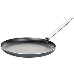 Pan for pancakes “Class Chef+” aluminum, teflon D=28,H=3,L=47cm black,blue