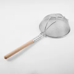 Сито с ручкой сталь нерж.,дерево D=30,5,L=73,B=14см, изображение 2
