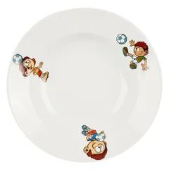 Тарелка глубокая «Юные футболисты» детская фарфор 230мл D=20см, изображение 2