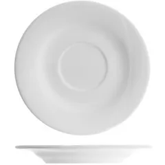 Saucer “Atlantis” porcelain D=16,H=2cm white