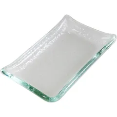 Блюдо сервировочное для канапе стекло ,L=8,B=6см прозр., изображение 2