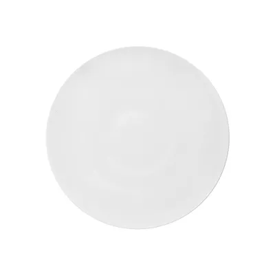 Тарелка «Силк» фарфор D=273,H=25мм белый