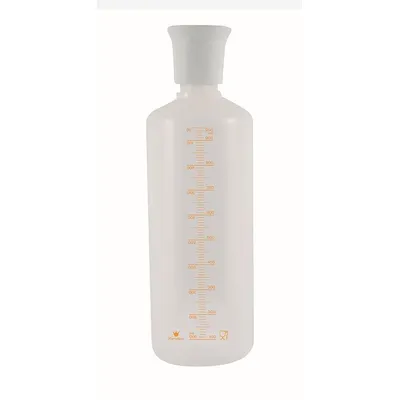 Бутылка мерная для сиропа с крышкой пластик 1л D=85,H=250мм