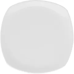 Тарелка «Гамма» мелкая квадратная фарфор ,L=17,B=17см белый