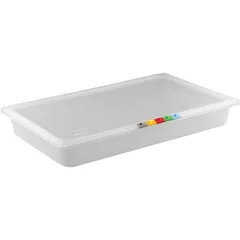 Gastronorm container (1/1) without lid  polyprop. , H=65, L=530, B=325mm  transparent.