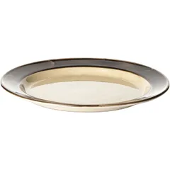 Тарелка «Пепперкорн» фарфор D=270,H=35мм коричнев.,бежев., изображение 2