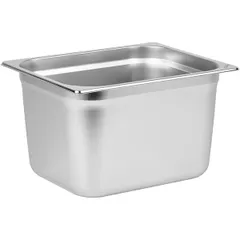 Гастроемкость GN 1/2 сталь нерж. 11,3л ,H=20,L=32,5,B=26,5см металлич.