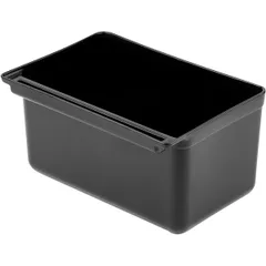 Hanging container for trolley 11945 polyprop. 13l ,H=17.5,L=33,B=23cm black