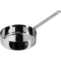 Portion frying pan stainless steel 400ml D=120,H=35mm