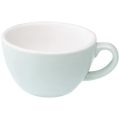 Чашка чайная «Эгг» фарфор 150мл голуб., Цвет: Голубой, Объем по данным поставщика (мл): 150
