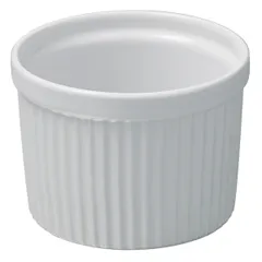 Sauce boat porcelain 230ml D=90,H=65mm white