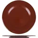 Тарелка «Шоколад» мелкая фарфор D=20,H=2см тем.корич., Диаметр (мм): 200