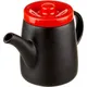 Чайник заварочный «Кармин» конический керамика 0,5л красный,черный, изображение 2