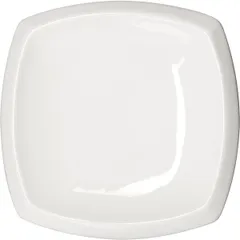 Тарелка «Кунстверк» квадратная фарфор ,H=35,L=190,B=190мм белый