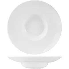 Deep plate “Kunstwerk”  porcelain  80ml  D=160/65, H=35mm  white