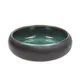 Салатник «Эллипс» керамика D=17,H=5см коричнев.,зелен.