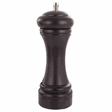 Мельница для перца дерево,сталь D=65,H=180мм черный