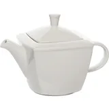 Чайник заварочный «Виктория» фарфор 1л D=75,H=150,L=216,B=154мм белый