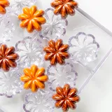 Форма для шоколада «Звезда» [15 ячеек] пластик ,H=26,L=275,B=175мм прозр.