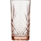 Highball “Salzburg” glass 380ml D=77,H=150mm pink.