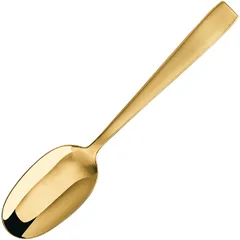 Dessert spoon “Flat” stainless ,L=18cm gold