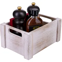 Подставка для набора для специй дуб ,H=11,L=22,8,B=16,5см св. дерево, изображение 2