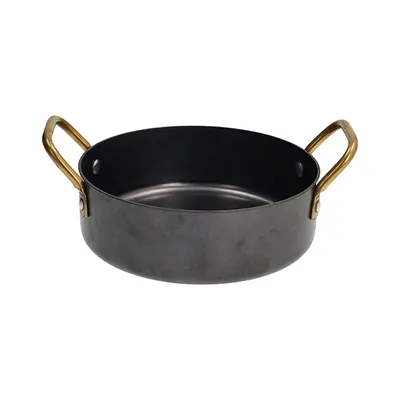 Емкость для закусок «Тэкс-Мэкс» сталь нерж. D=16см черный