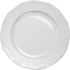 Dish “Aphrodite” round  porcelain  D=320, H=25mm  white