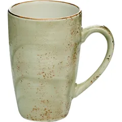 Mug “Kraft Green”  porcelain  350ml  D=80, H=120, L=115mm  green.