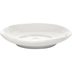 Блюдце «Мелодия» для масла фарфор D=90,H=15мм белый, изображение 2