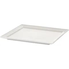 Блюдо «Рита» квадратное фарфор ,L=26,B=26см белый, изображение 2