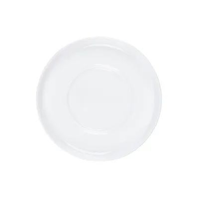 Блюдце «Вейв» фарфор D=100/55мм белый, Цвет: Белый, Диаметр (мм): 100, Диаметр второй (мм): 55