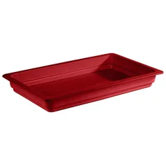 Gastronorm container GN 1/1  porcelain  7.1 l , H=60, L=530, B=325mm  red