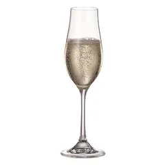 Бокал-флюте «Вирео» стекло 200мл D=70,H=241мм прозр., изображение 2